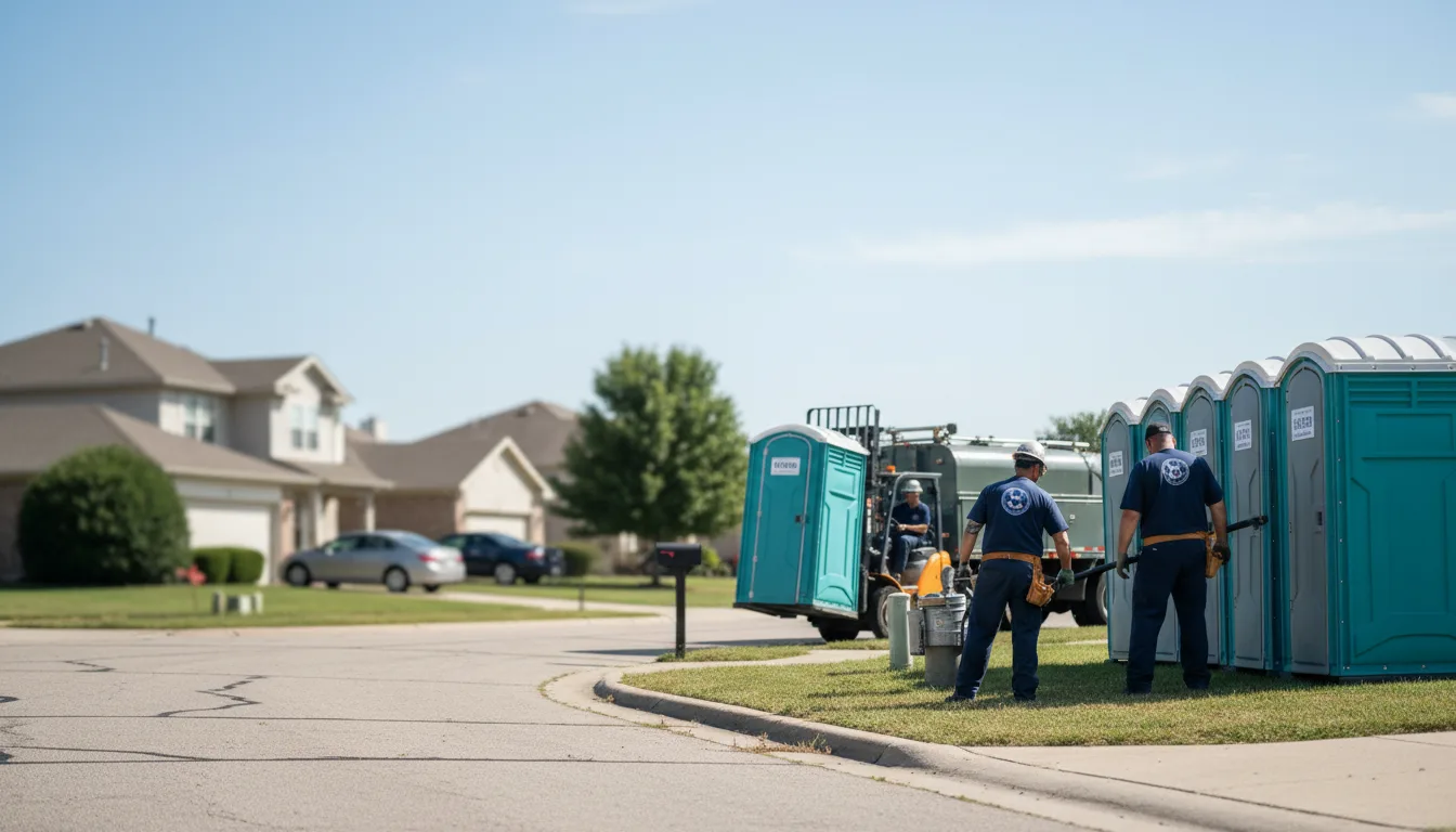 Porta Potty Rental in De Valls Bluff, AR near me